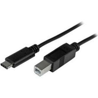 StarTech.com 2m 6 ft USB C to USB B Cable - M/M - USB 2.0 - USB Type C Printer Cable - USB 2.0 Type-C to Type-B Cable