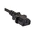 Iec C13 To C14 Extension Cord M To F Black