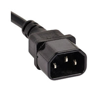 Iec C13 To C14 Extension Cord M To F Black