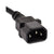 Iec C13 To C14 Extension Cord M To F Black