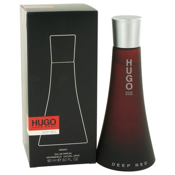 Hugo Deep Red Eau De Parfum Spray 3 Oz For Women