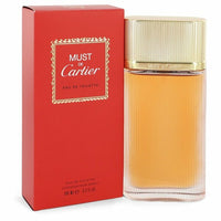 Must De Cartier Eau De Toilette Spray 3.3 Oz For Women
