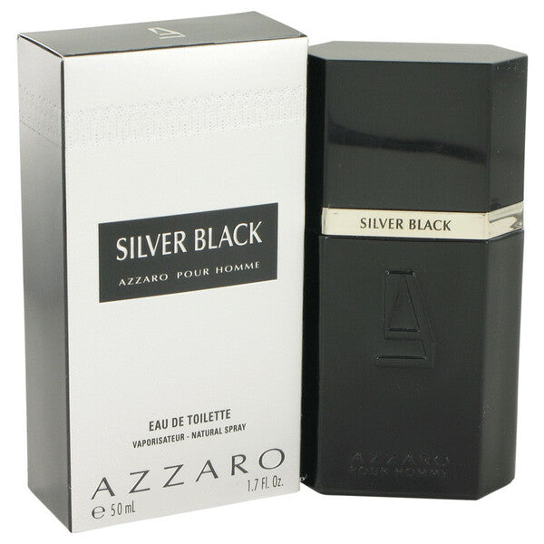 Silver Black Eau De Toilette Spray 1.7 Oz For Men