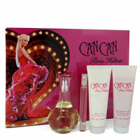 Can Can Gift Set - 3.4 Oz Eau De Parfum Spray + 3 Oz Body Lotion + 3 Oz Shower Gel +  .34 Oz Mini Edp Spray -- For Women