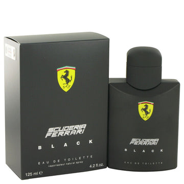 Ferrari Scuderia Black Eau De Toilette Spray 4.2 Oz For Men