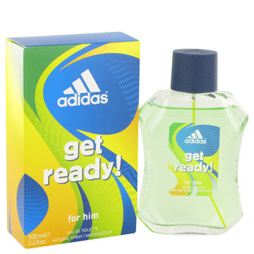 Adidas Get Ready Eau De Toilette Spray 3.4 Oz For Men