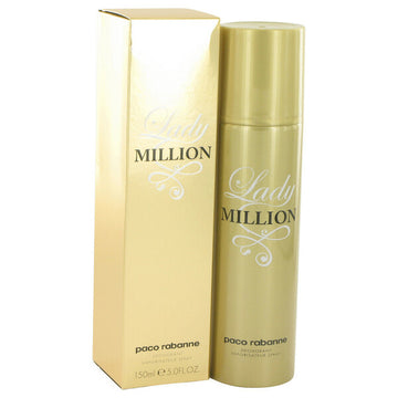 Lady Million Deodorant Spray 5 Oz For Women