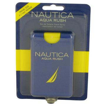 Nautica Aqua Rush Eau De Toilette Travel Spray 0.67 Oz For Men