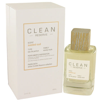Clean Sueded Oud Eau De Parfum Spray 3.4 Oz Women