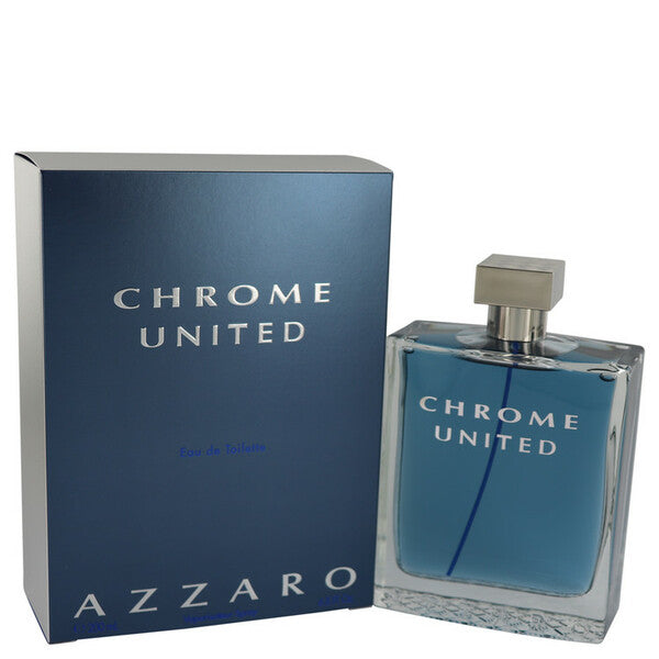 Chrome United Eau De Toilette Spray 6.8 Oz For Men