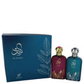 Afnan El Rand Gift Set - El Rand Femme 3.4 Oz Eau De Parfum Spray + 3.4 Oz El Rand Homme Eau De Parfum Spray -- For Men