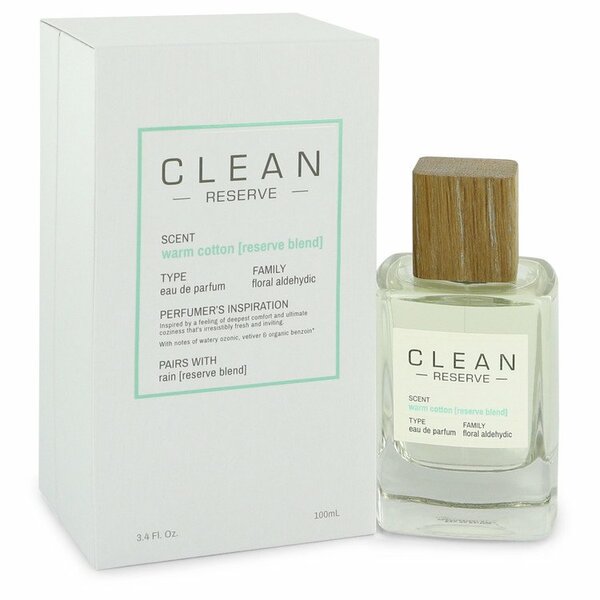 Clean Reserve Warm Cotton Eau De Parfum Spray 3.4 Oz For Women
