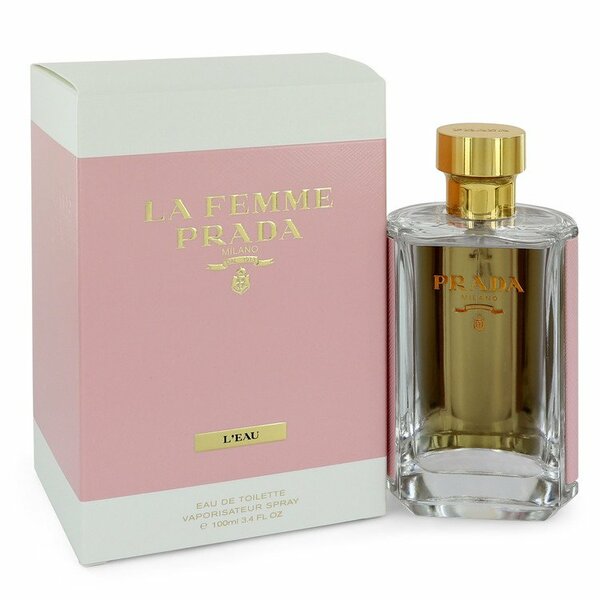 Prada La Femme L'eau Eau De Toilette Spray 3.4 Oz For Women