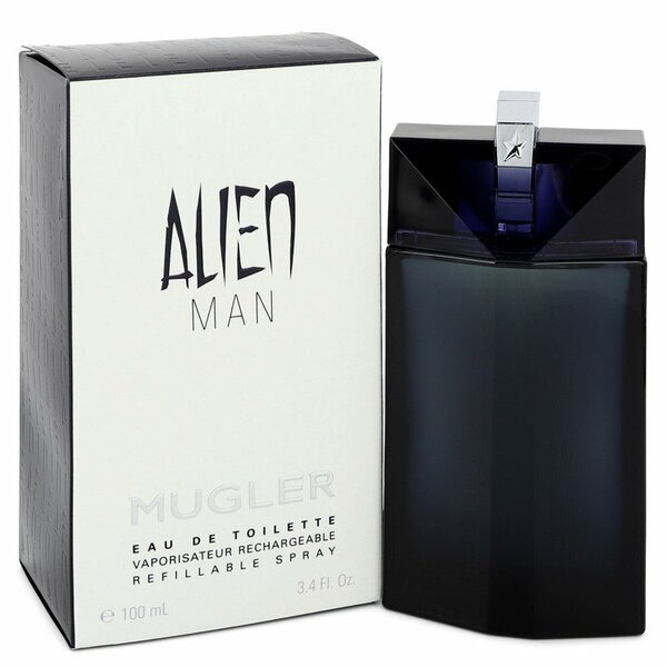 Alien Man Eau De Toilette Refillable Spray 3.4 Oz For Men