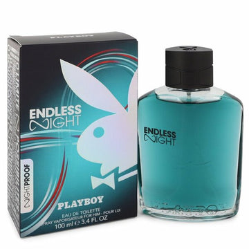 Playboy Endless Night Eau De Toilette Spray 3.4 Oz For Men