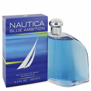 Nautica Blue Ambition Eau De Toilette Spray 3.4 Oz For Men