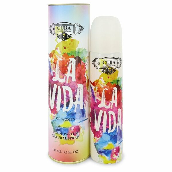 Cuba La Vida Eau De Parfum Spray 3.3 Oz For Women