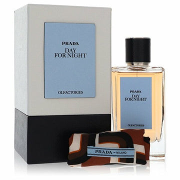 Prada Olfactories Day For Night Eau De Parfum Spray With Free Gift Pouch 3.4 Oz For Men