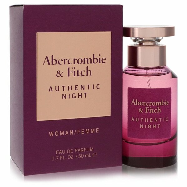 Abercrombie & Fitch Authentic Night Eau De Parfum Spray 1.7 Oz For Women