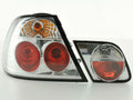 Taillights set BMW 3 Series Coupe type E46 99-02 chrome