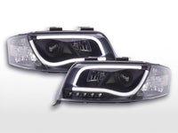 Faro Daylight LED DRL look Audi A6 tipo 4B 97-01 nero