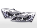 Daylight headlight LED DRL look Ford Focus 3/4/5-door. 98-01 chrome