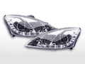 Daylight headlight LED DRL look Ford Focus 3/4/5-door. 01-04 chrome