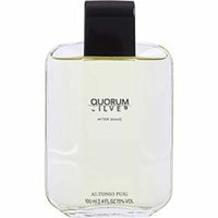Quorum Silver By Antonio Puig Aftershave 3.4 Oz For Men