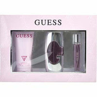 Guess New By Guess Eau De Parfum Spray 2.5 Oz & Body Lotion 6.7 Oz & Eau De Parfum Spray 0.5 Oz For Women