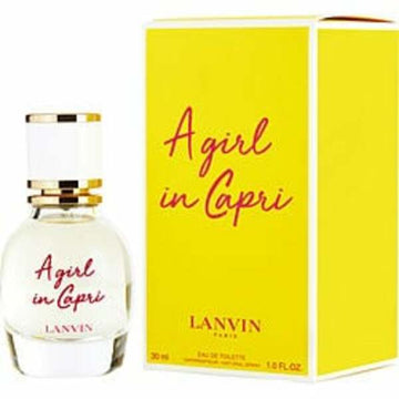 A Girl In Capri By Lanvin Edt Spray 1 Oz For Women