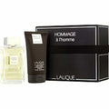 Lalique Hommage A L'homme By Lalique Edt Spray 3.4 Oz & Hair And Shower Gel 5.7 Oz For Men