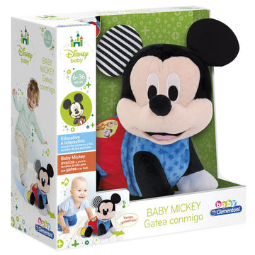 Disney Baby Mickey Crawl With me Spanish Plush toy