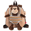 Max Monkey backpack with plush toy 25cm