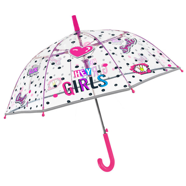 Hey Girls transparent automatic umbrella 45cm