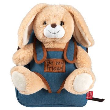 Bob Bunny backpack with plush toy 27cm
