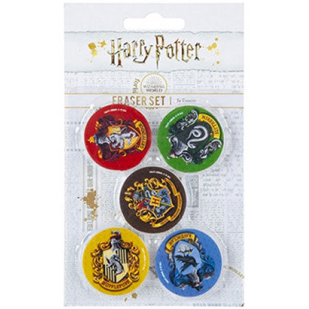 Harry Potter 5pc eraser set