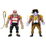 Teenage Mutant Ninja Turtles - Turtles in Time Pirate Rocksteady and Bebop pack 2 figures 18cm