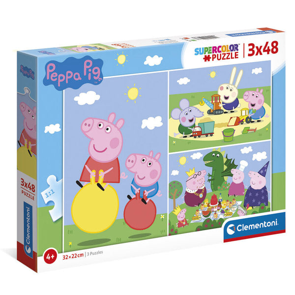 Peppa Pig puzzle 3x48pcs