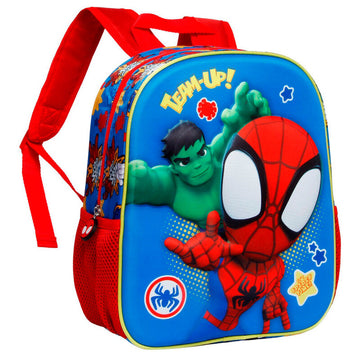 Marvel Spiderman and His Amazing Friends Team 3D backpack 31cm