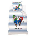 Super Mario Luigi and Mario premium cotton duvet cover bed 90cm