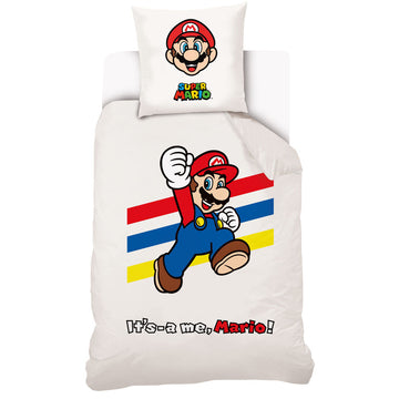 Super Mario Mario premium cotton duvet cover bed 90cm