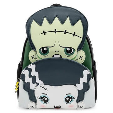 Loungefly Frankenstein Frankie and Bride Monsters Cosplay backpack
