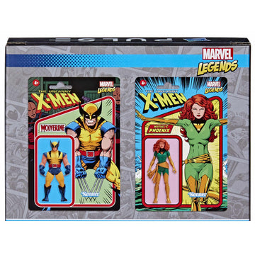 Marvel Legends Retro Phoenix And Wolverine Set 2 figures 9cm