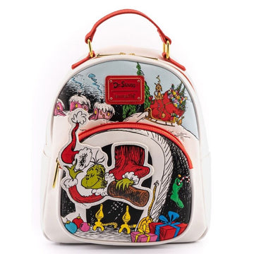 Loungefly Disney Christmas Grinch backpack