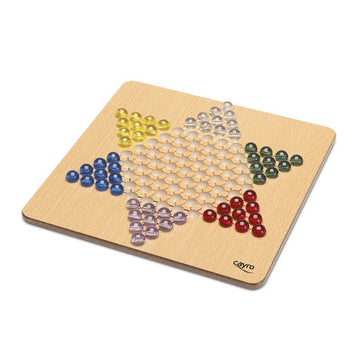 Wooden Chinese Checkers game
