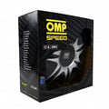 Hubcap OMP Ghost Speed Black Silver 15" (4 uds)