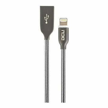 Câble USB vers Lightning DCU 34101260 Gris (1M)