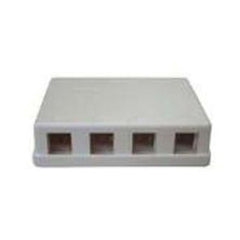 4 Port Keystone Surface Mount Box