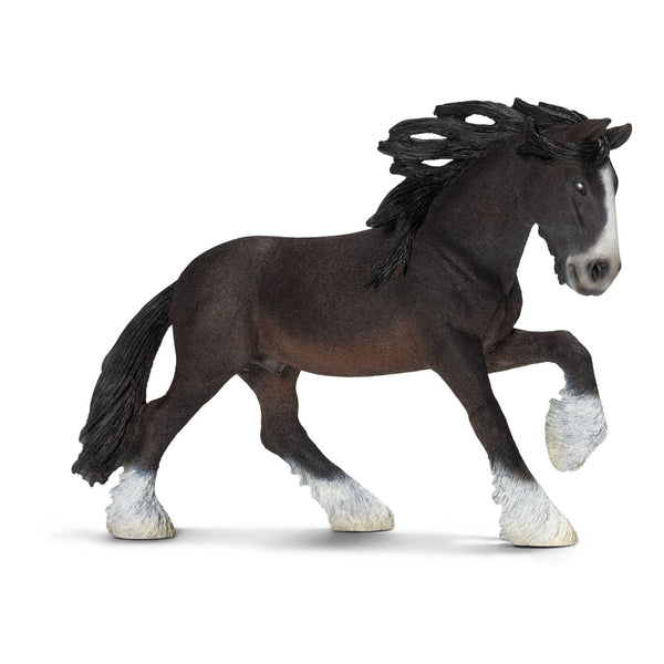 SCHLEICH Farm World Shire Stallion Toy Figure (13734)