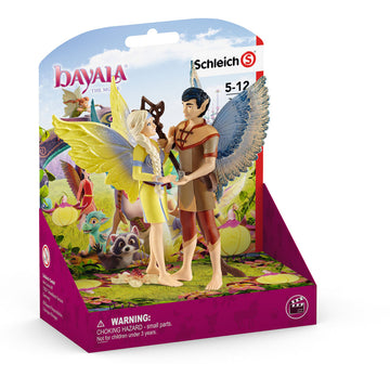 SCHLEICH Bayala Movie Sera and Jaro Toy Figure Set, 5 to 12 Years, Multi-colour (70583)
